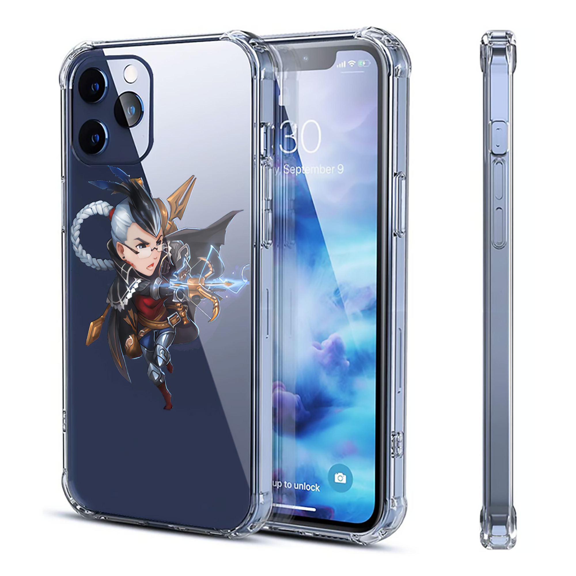 （画像用） リーグ・オブ・レジェンド League of Legends LOL 【iPhone 12シリーズ対応】透明スマホケース（クリアソフトケース）